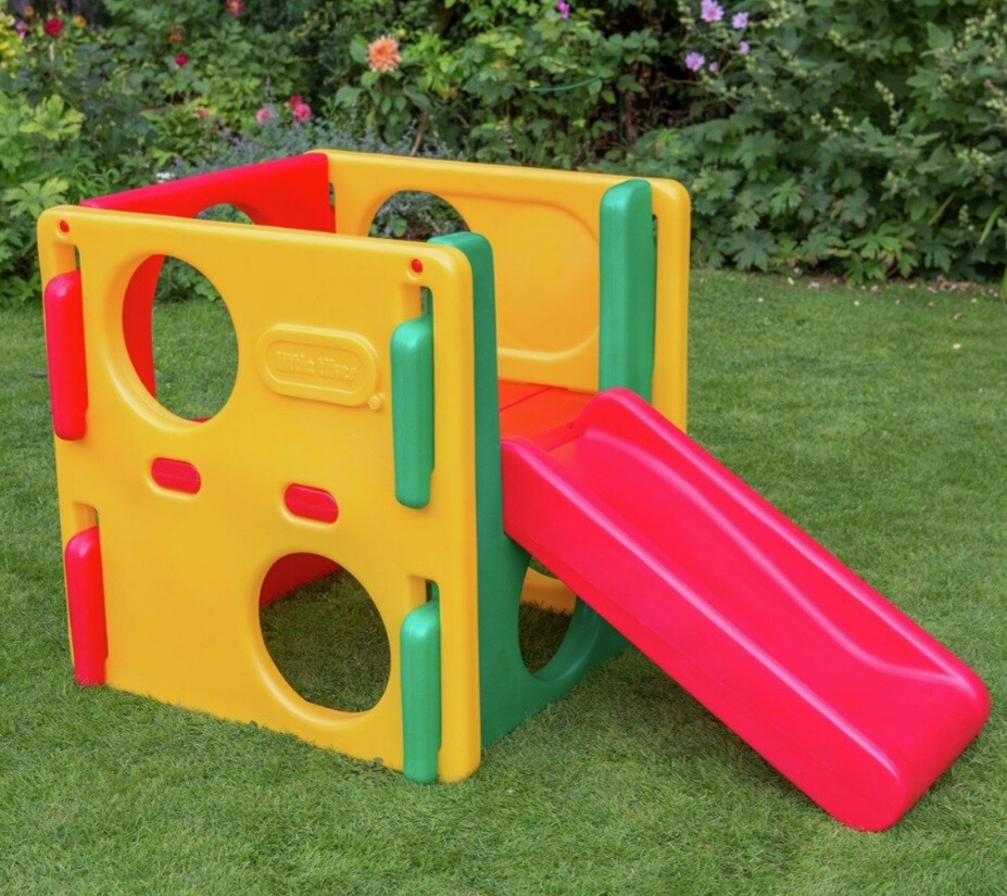 little tikes activity cube and slide